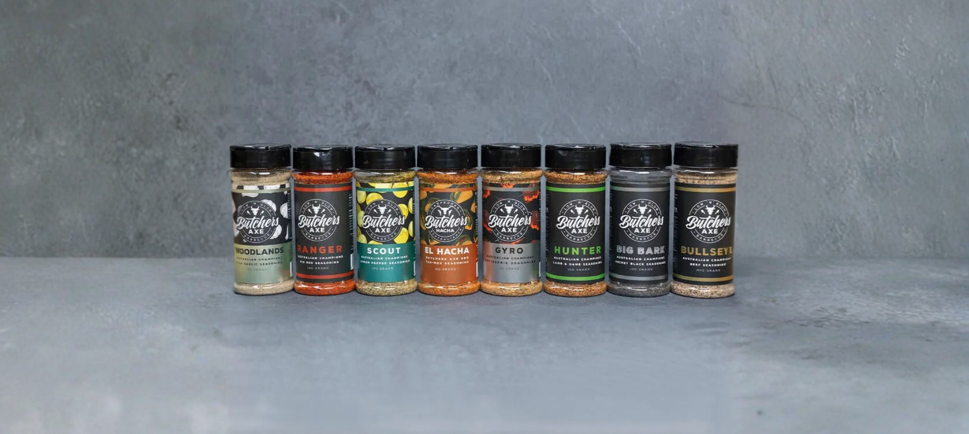 Butchers Axe Rubs and sauces
