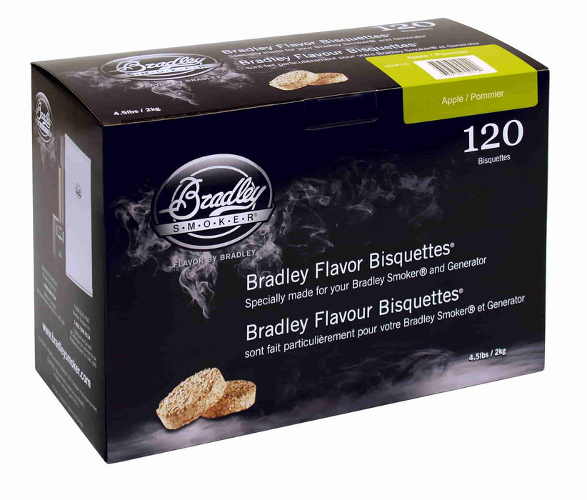 Bradley Apple Bisquettes – 120 pack