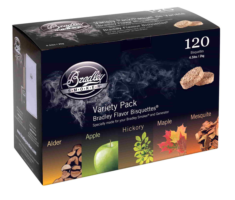 Bradley 5 Flavor Variety 120PK