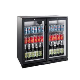 Airflo 2 Door Black Bar Fridge