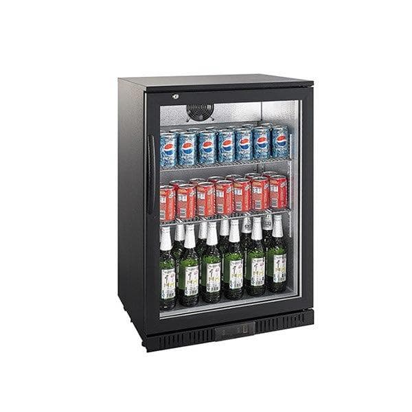Airflo Single Door Black Bar Fridge