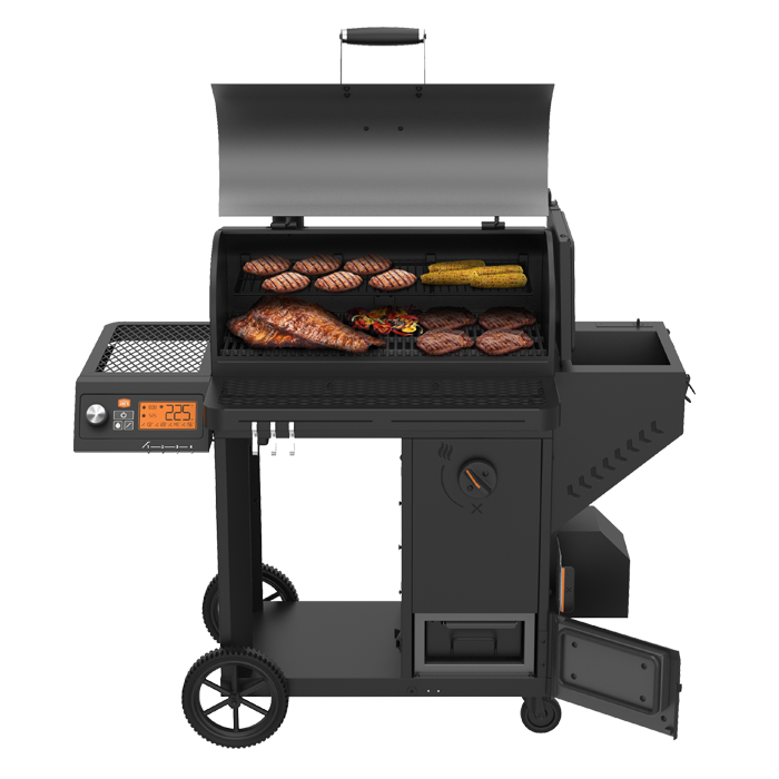 Oklahoma Joe's Tahoma 900 Auto-Feed Charcoal Smoker & Grill