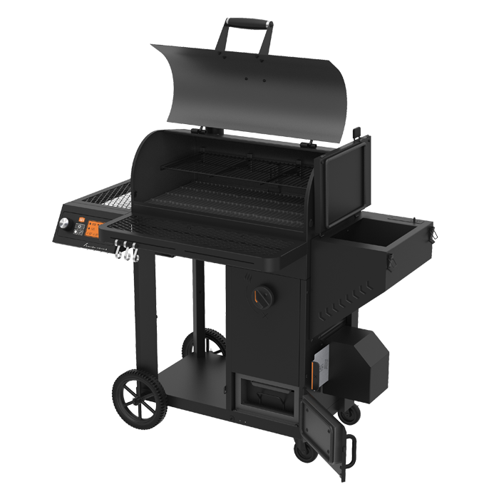 Oklahoma Joe's Tahoma 900 Auto-Feed Charcoal Smoker & Grill