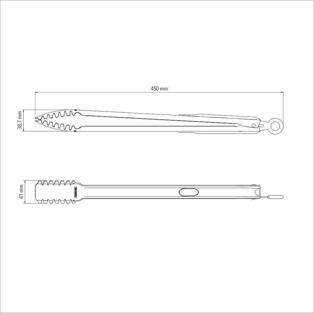 Tramontina Churrasco Black Spatula
