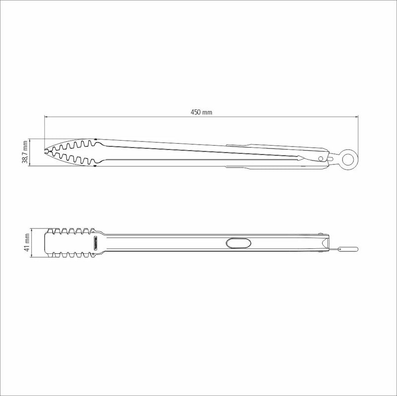 Tramontina Churrasco Black Spatula