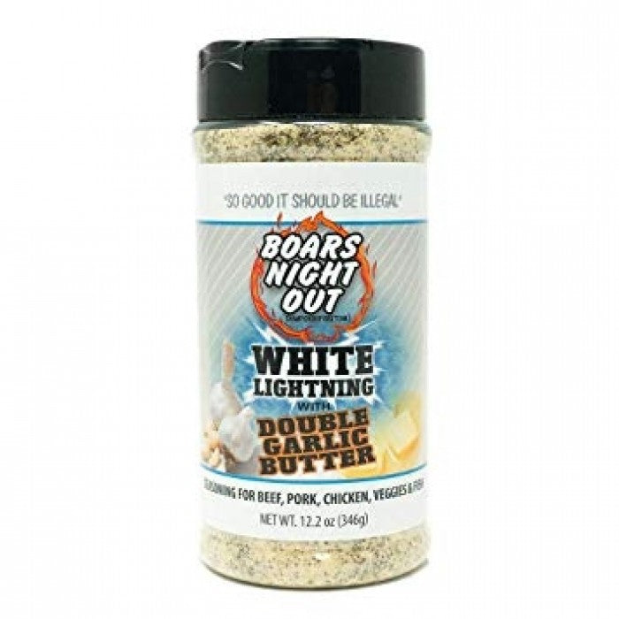 Boars Night Out White Lightning Double Garlic Butter