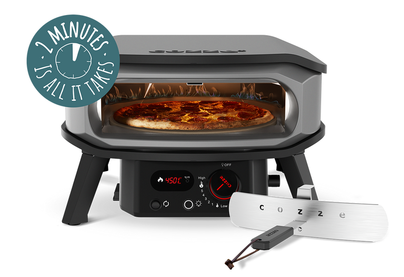 Cozze 13" Premium Rotating Pizza Oven