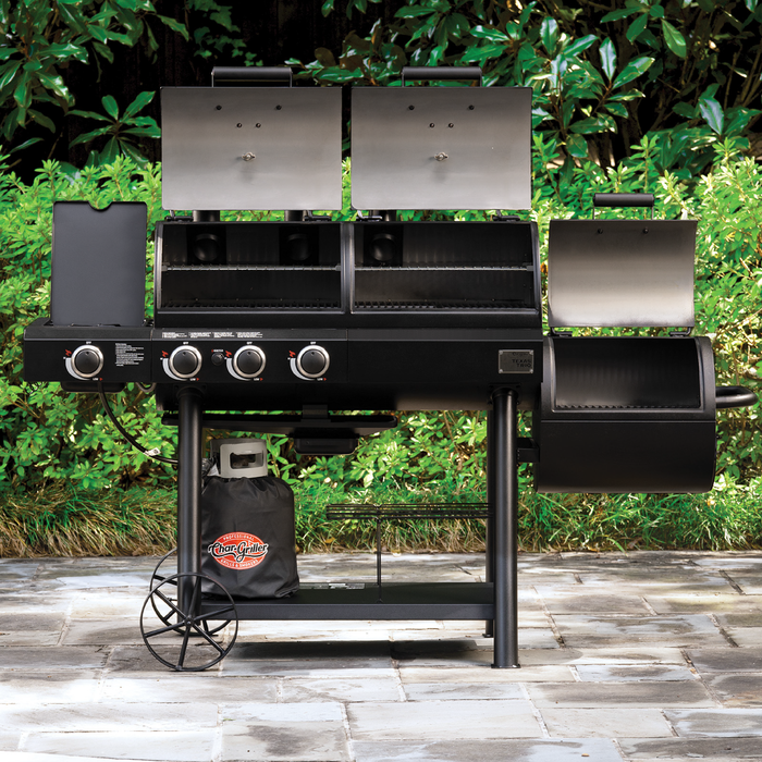 Char-Griller Texas Trio Gas & Charcoal Grill