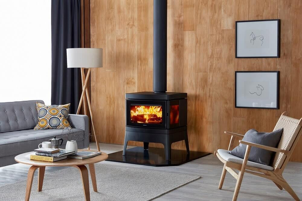Clean Air Large Freestanding Woodheater