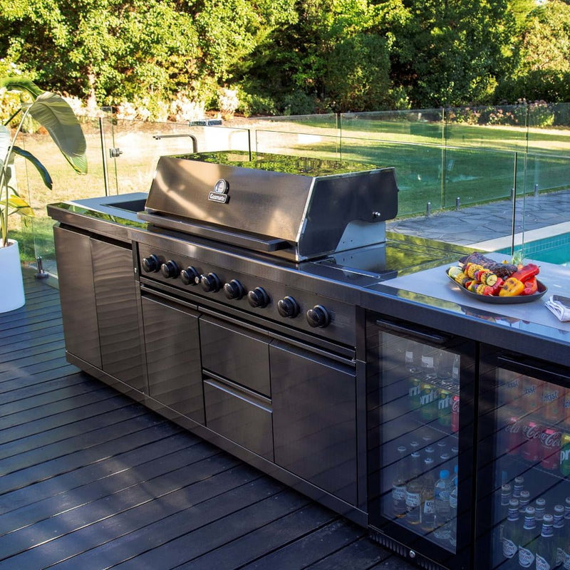 Gasmate Nova MK2 Kitchen with Double Fridge & Sink