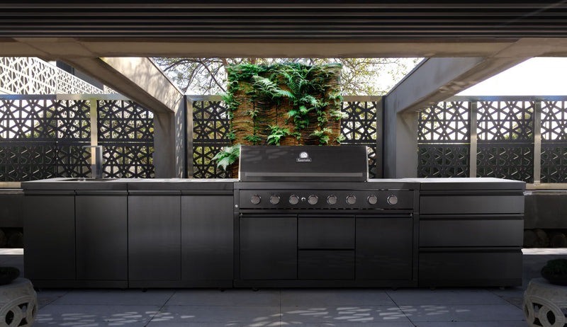 NOVA GRAPHITE MK2 6 BURNER BBQ