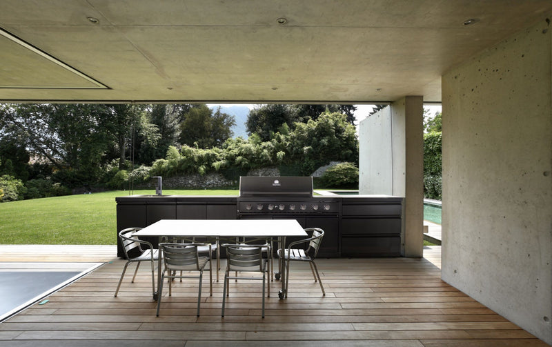 NOVA GRAPHITE MK2 6 BURNER BBQ