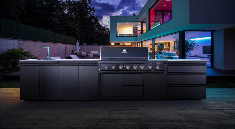 NOVA GRAPHITE MK2 6 BURNER BBQ