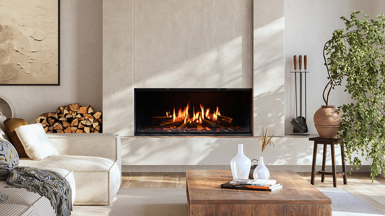 RINNAI EL1000 Electric Logfire Heater