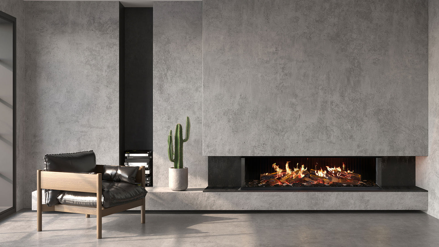 RINNAI EL1500 Electric Logfire Heater