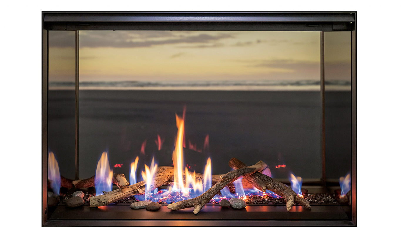 RINNAI LS800F Double Sided Gas Logfire