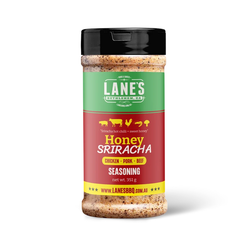 Lanes Honey Siracha Rub