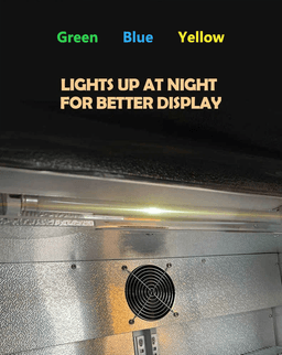 Airflo 2 Door Black Bar Fridge