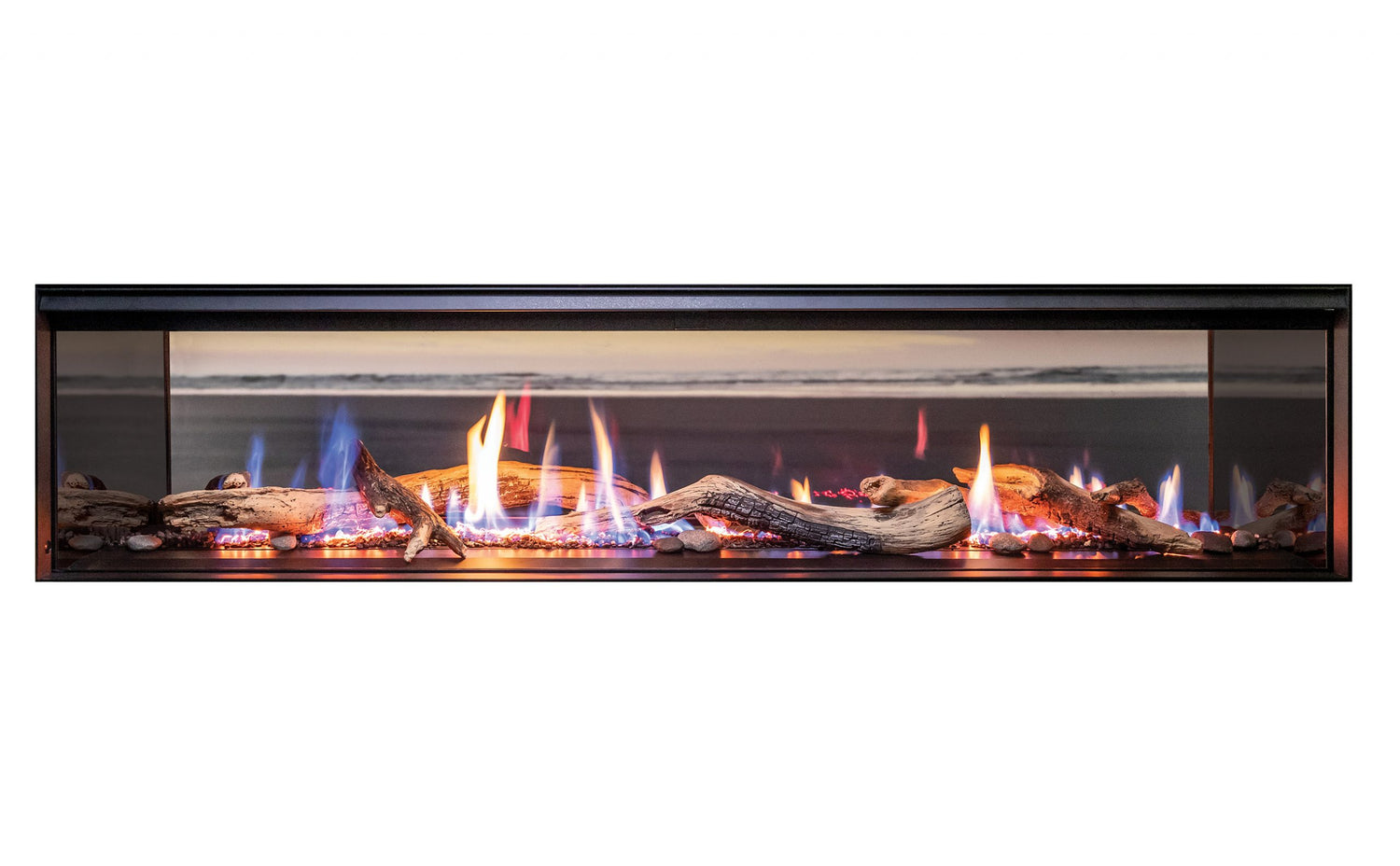 Rinnai LS1500 Double Sided Gas Log Fire