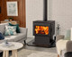Saxon Mahogany Wood Heater