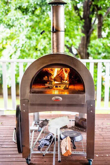 FLAMING COALS WOODFIRED SS PIZZA OVEN