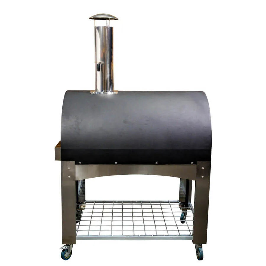 Flaming Coals Woodfired Pizza Oven Black