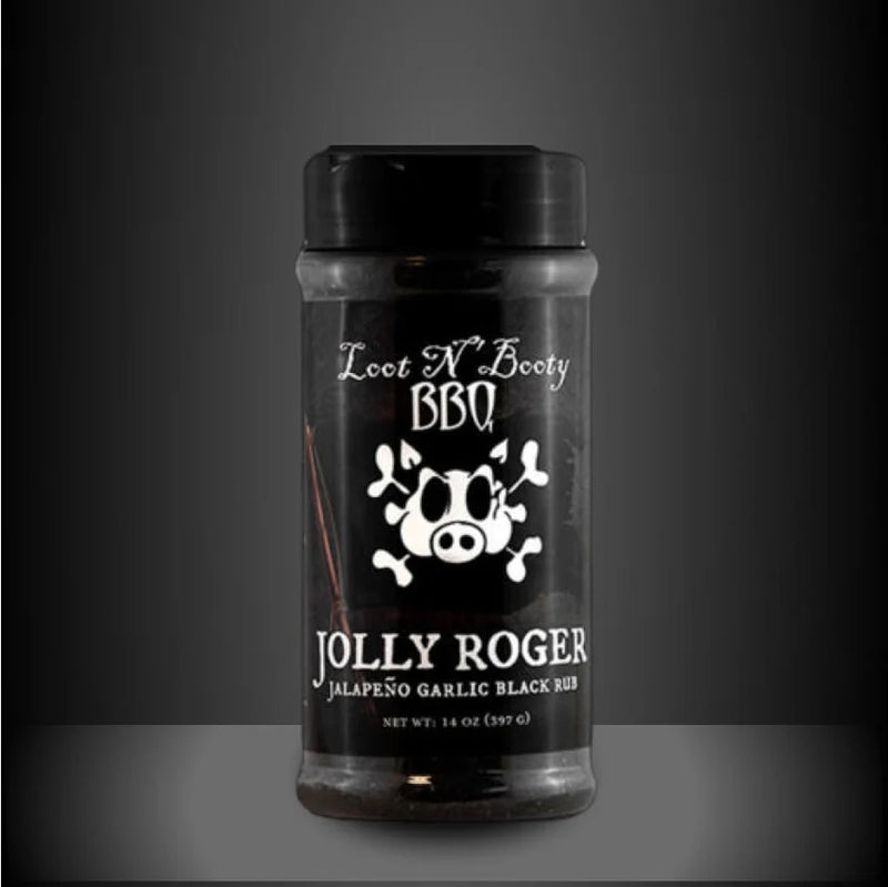 Loot N’ Booty BBQ Jolly Roger Jalapeño Garlic Black Rub