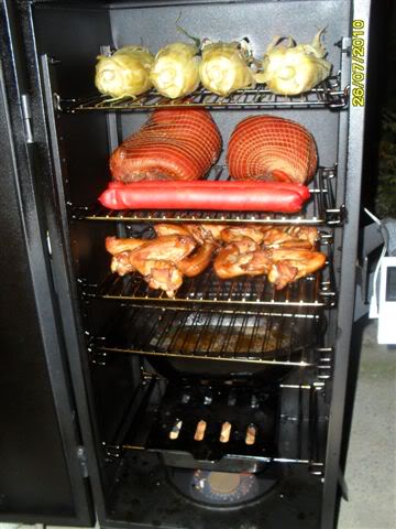 Hark 2 Door Gas Smoker