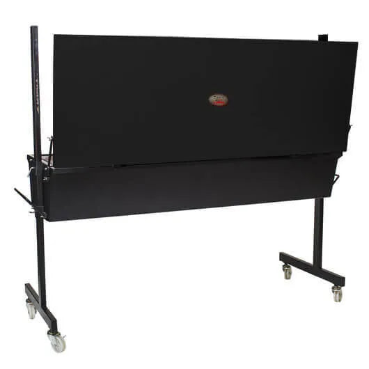 Flaming Coals Warrior Spit Roaster Charcoal