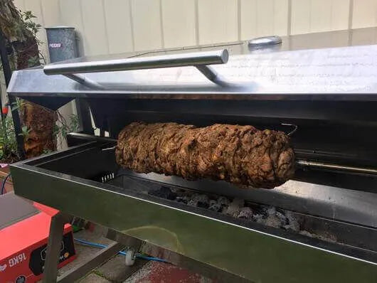 Flaming Coals Spartan Spit Roaster Stainless Steel 1500