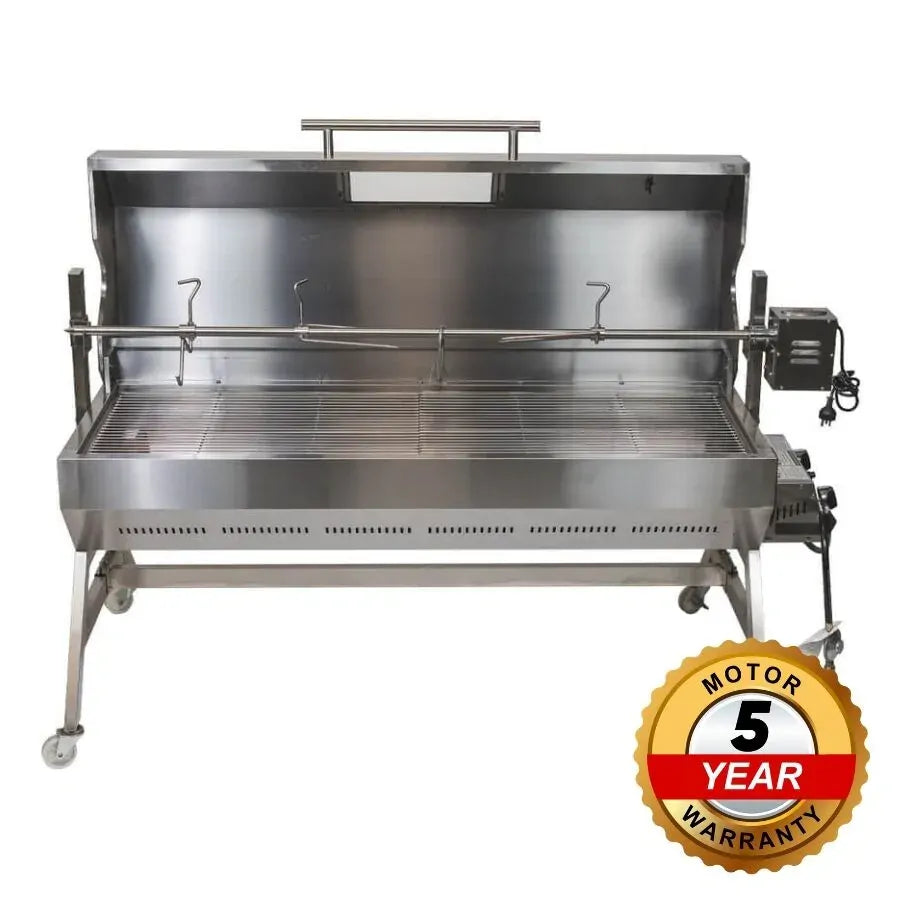 Flaming Coals Duel Fuel Spit Roaster 1500