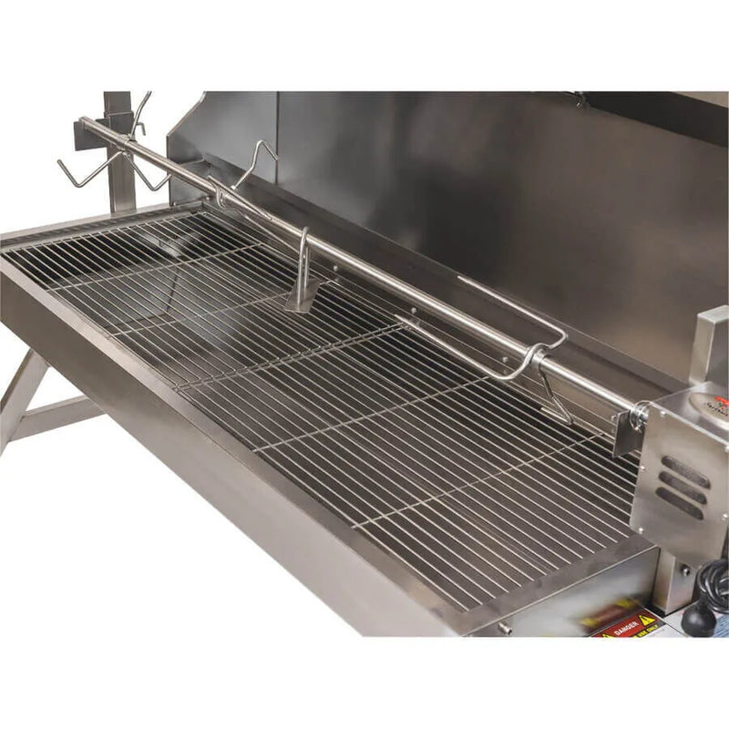 Flaming Coals Spartan Spit Roaster Stainless Steel 1500