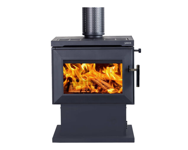 Saxon Blackwood Freestanding Heater