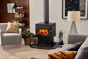 Saxon Blackwood Freestanding Heater Perth