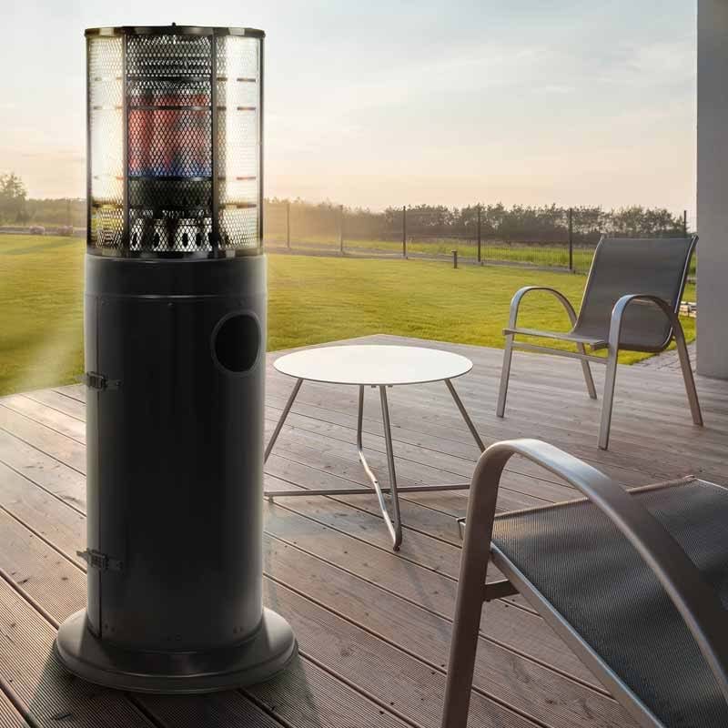 STELLAR BLACK  DELUXE AREA HEATER