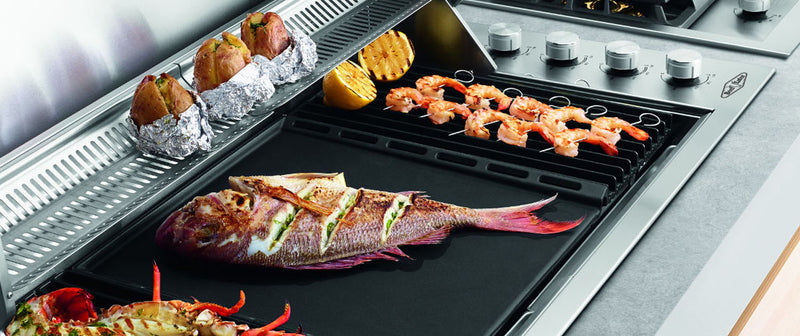 BeefEater Signature ProLine 6 Burner Hooded Built-in BBQ