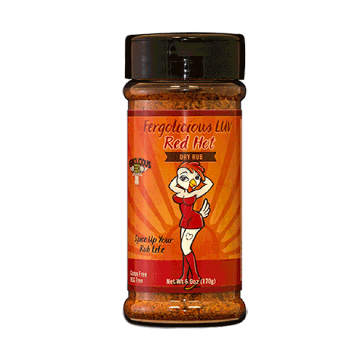 Fergolicious Red Hot Luv Rub Jar