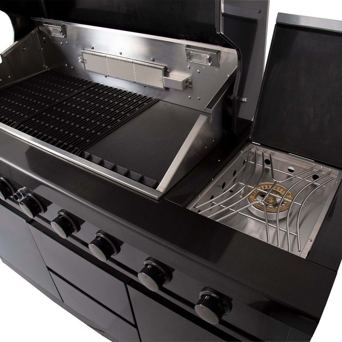 NOVA GRAPHITE 6 BURNER BBQ