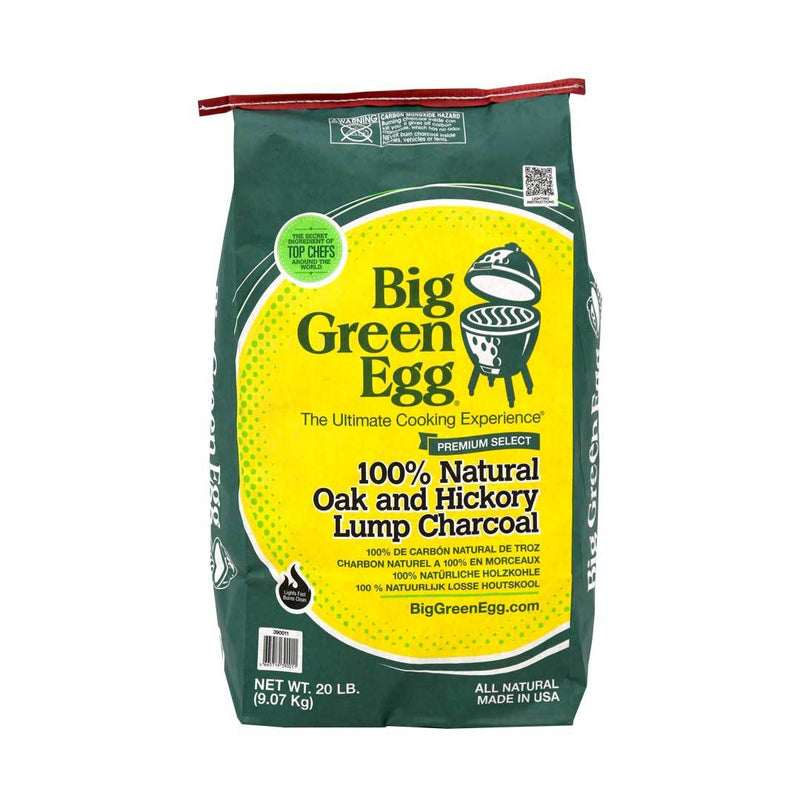 BGE Hickory/Oak lump charcoal 9kg