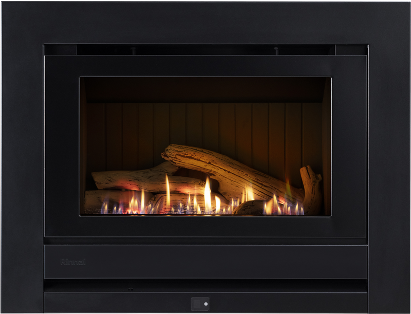 RINNAI SS850 GAS LOG FIRE INBUILT