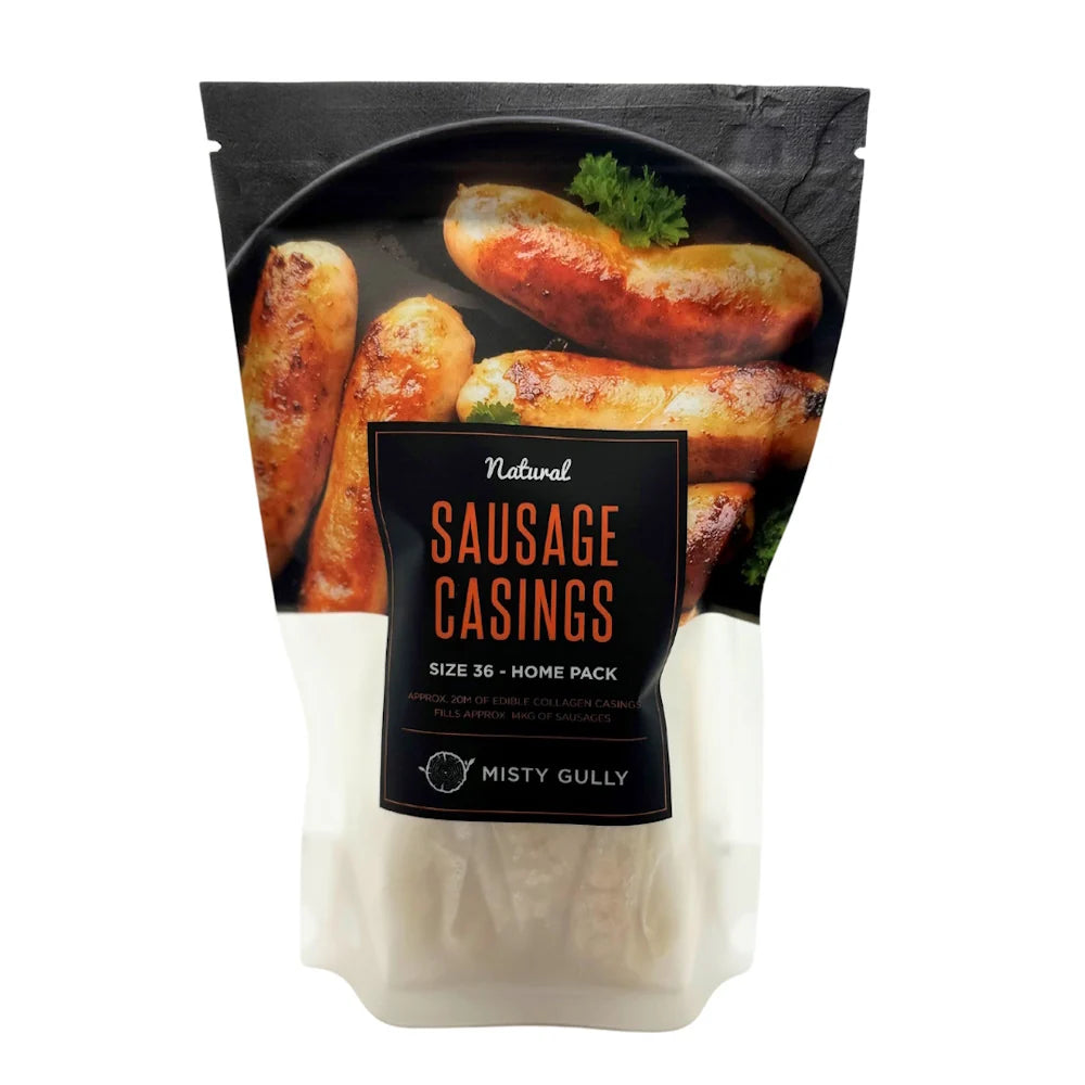 Misty Gully Sausage Casings Size 36