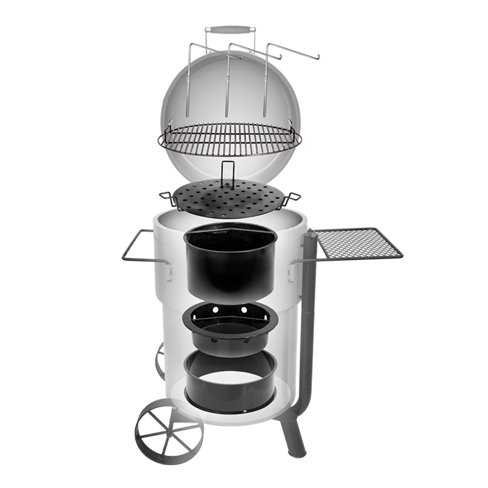 Oklahoma Joe Bronco XL Black