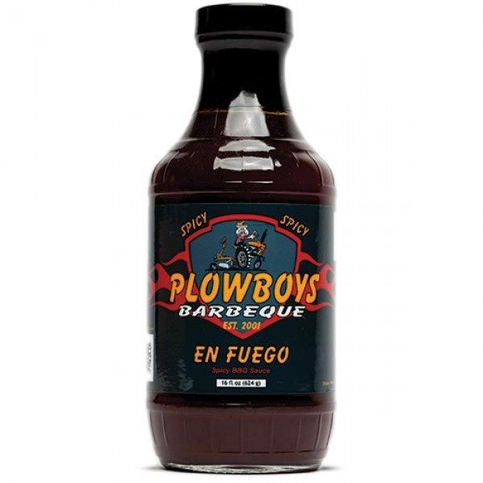 Plowboys BBQ En Fuego Sauce Bottle