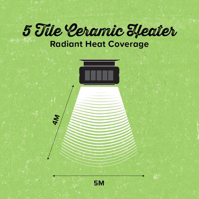 SOLARIS DELUXE CERAMIC RADIANT HEATER