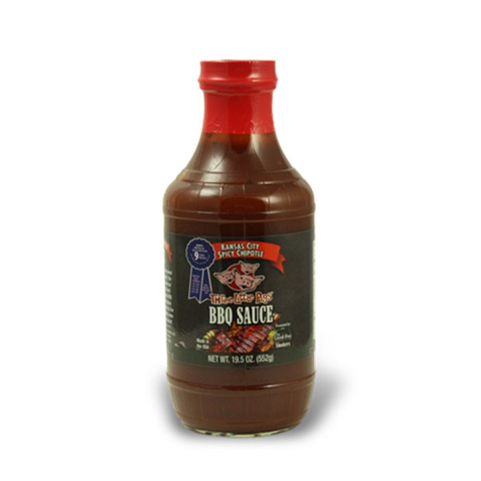 Three Little Pigs Spicy Chipolte BBQ Sauce