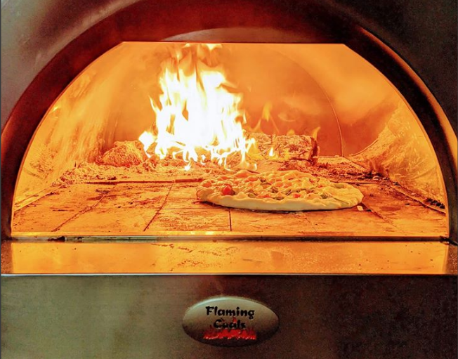 FLAMING COALS WOODFIRED SS PIZZA OVEN